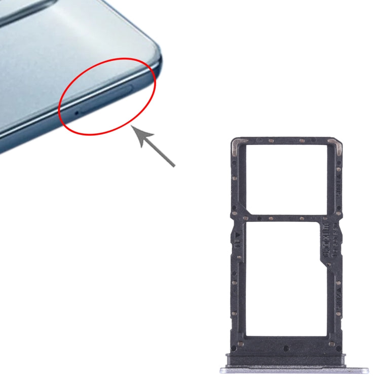 For Honor Play 30 SIM + SIM / Micro SD Card Tray (Purple) - Card Tray by buy2fix | Online Shopping UK | buy2fix