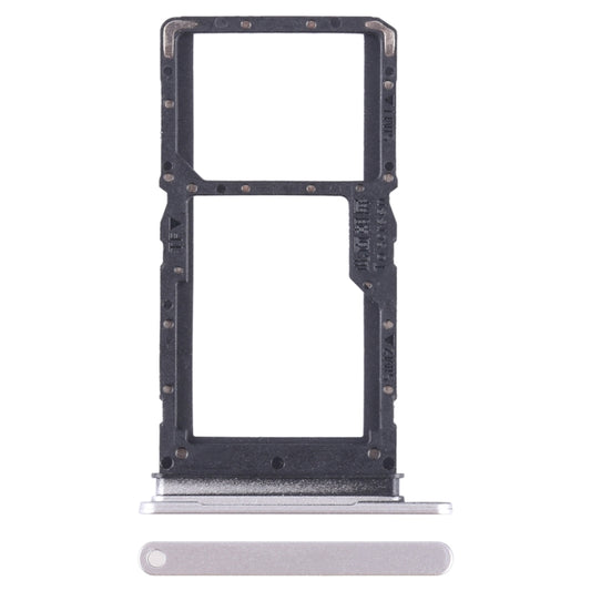 For Honor Play 30 SIM + SIM / Micro SD Card Tray (Silver) - Card Tray by buy2fix | Online Shopping UK | buy2fix
