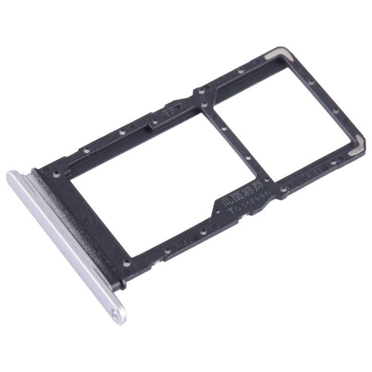 For Honor Play 30 SIM + SIM / Micro SD Card Tray (Silver) - Card Tray by buy2fix | Online Shopping UK | buy2fix