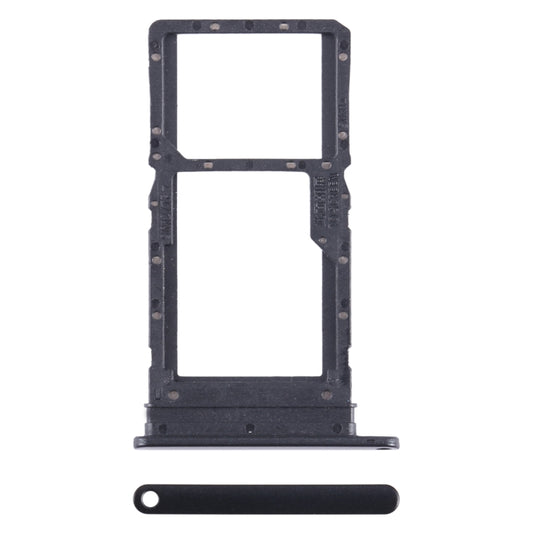 For Honor Play6T SIM + SIM / Micro SD Card Tray (Black) - Card Tray by buy2fix | Online Shopping UK | buy2fix