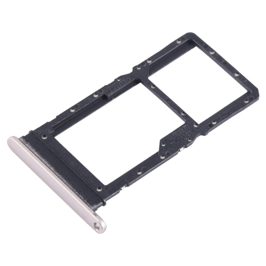 For Honor Play6T SIM + SIM / Micro SD Card Tray (Gold) - Card Tray by buy2fix | Online Shopping UK | buy2fix