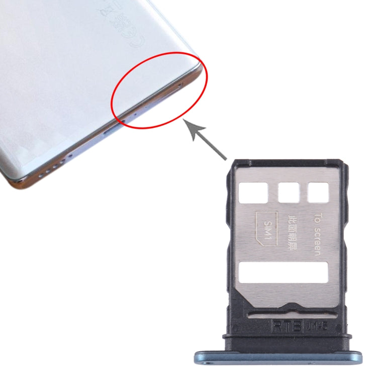 For Honor 70 Pro SIM + SIM Card Tray (Green) - Card Tray by buy2fix | Online Shopping UK | buy2fix