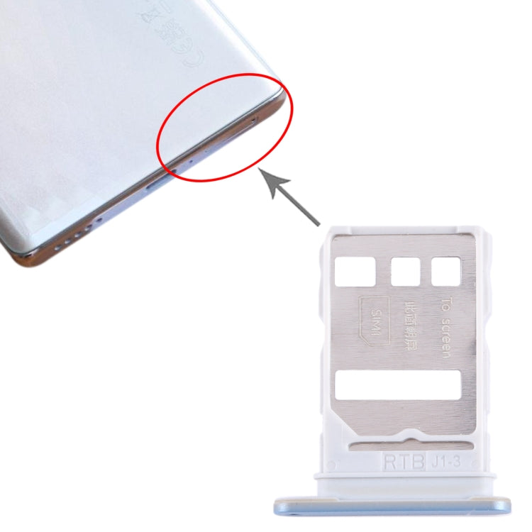 For Honor 70 Pro SIM + SIM Card Tray (Blue) - Card Tray by buy2fix | Online Shopping UK | buy2fix