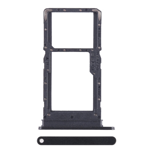 For Honor X5 Plus SIM + SIM / Micro SD Card Tray (Black) - Card Tray by buy2fix | Online Shopping UK | buy2fix