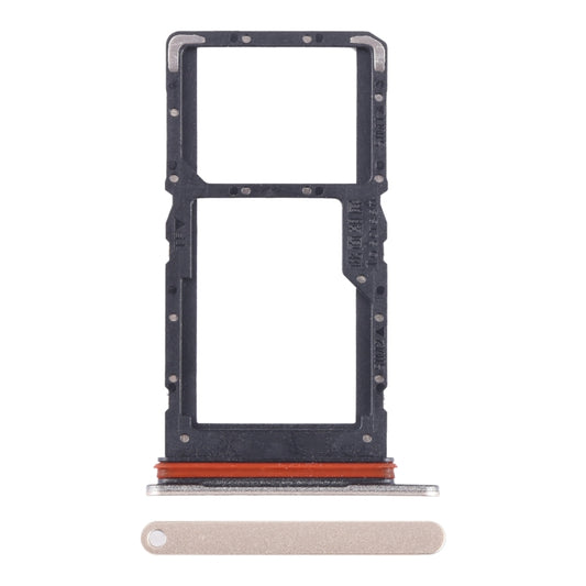 For Honor X5 Plus SIM + SIM / Micro SD Card Tray (Gold) - Card Tray by buy2fix | Online Shopping UK | buy2fix