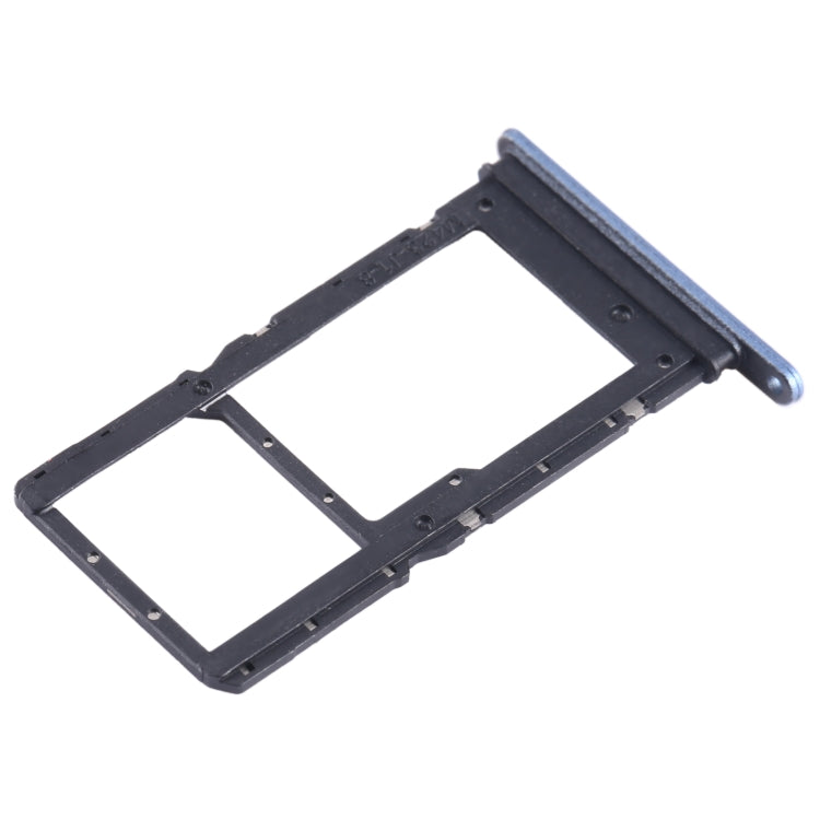 For Honor X5 Plus SIM + SIM / Micro SD Card Tray (Blue) - Card Tray by buy2fix | Online Shopping UK | buy2fix