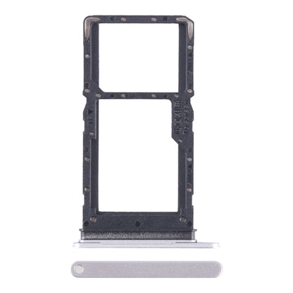 For Honor X5 Plus SIM + SIM / Micro SD Card Tray (Silver) - Card Tray by buy2fix | Online Shopping UK | buy2fix