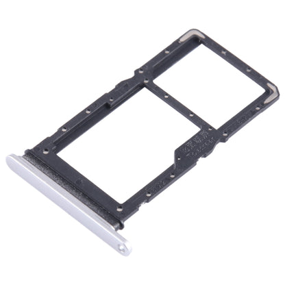 For Honor X5 Plus SIM + SIM / Micro SD Card Tray (Silver) - Card Tray by buy2fix | Online Shopping UK | buy2fix