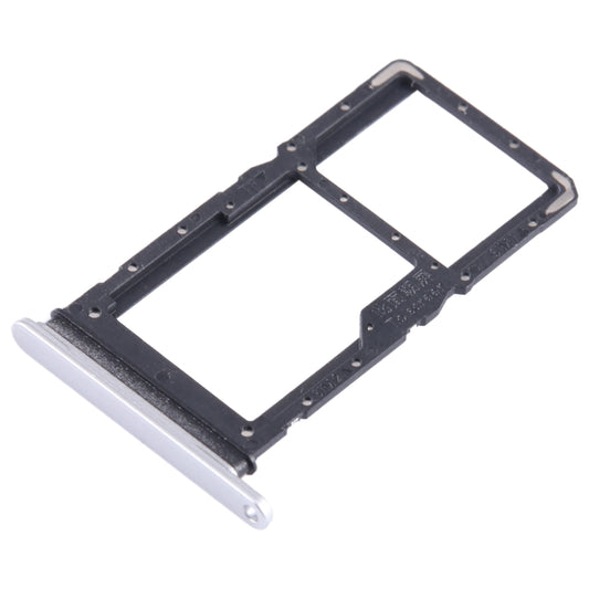For Honor X5 Plus SIM + SIM / Micro SD Card Tray (Silver) - Card Tray by buy2fix | Online Shopping UK | buy2fix