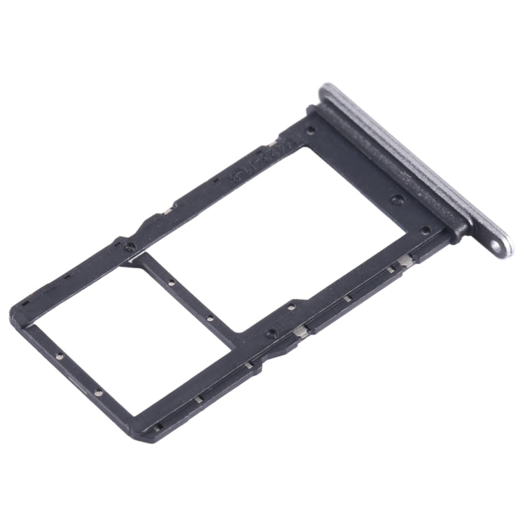 For Honor X5 Plus SIM + SIM / Micro SD Card Tray (Silver) - Card Tray by buy2fix | Online Shopping UK | buy2fix