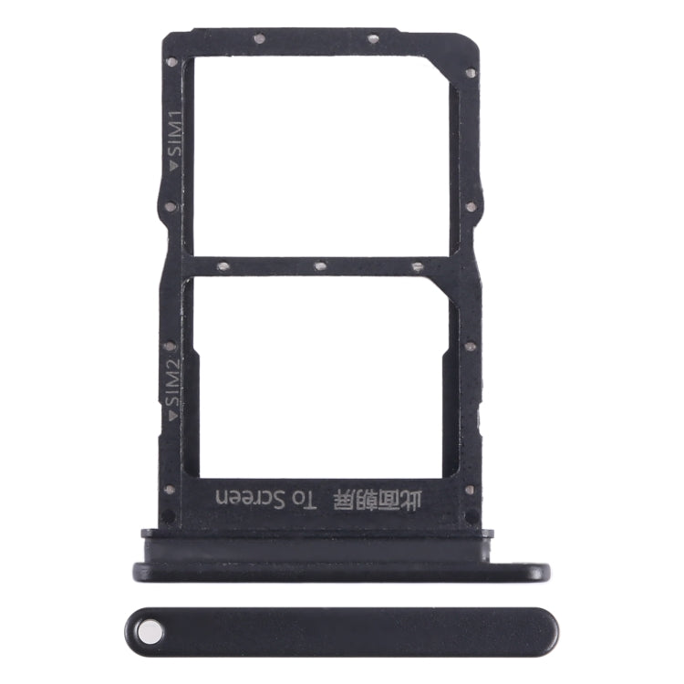 For Honor Play 20 Pro SIM + SIM Card Tray (Black) - Card Tray by buy2fix | Online Shopping UK | buy2fix