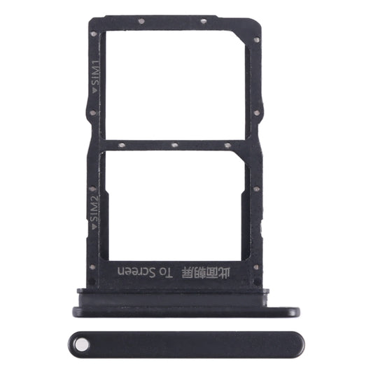 For Honor Play 20 Pro SIM + SIM Card Tray (Black) - Card Tray by buy2fix | Online Shopping UK | buy2fix