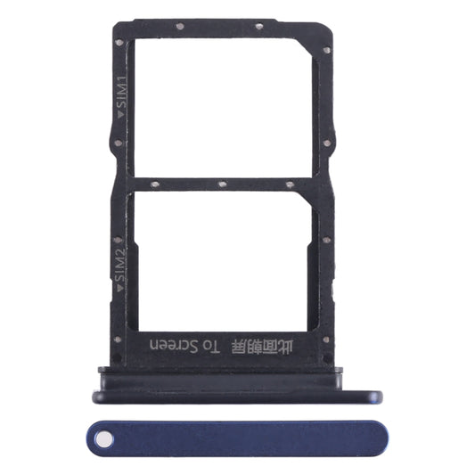 For Honor Play 20 Pro SIM + SIM Card Tray (Blue) - Card Tray by buy2fix | Online Shopping UK | buy2fix