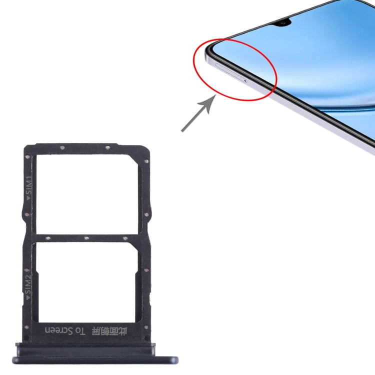 For Honor Play 20 Pro SIM + SIM Card Tray (Blue) - Card Tray by buy2fix | Online Shopping UK | buy2fix