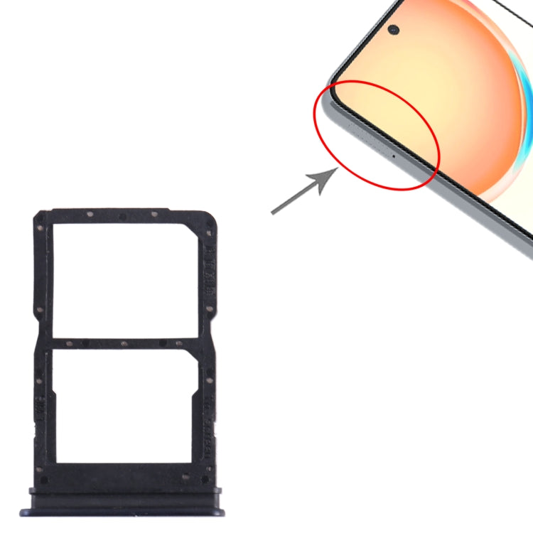 For Honor X8 SIM + SIM Card Tray (Blue) - Card Tray by buy2fix | Online Shopping UK | buy2fix