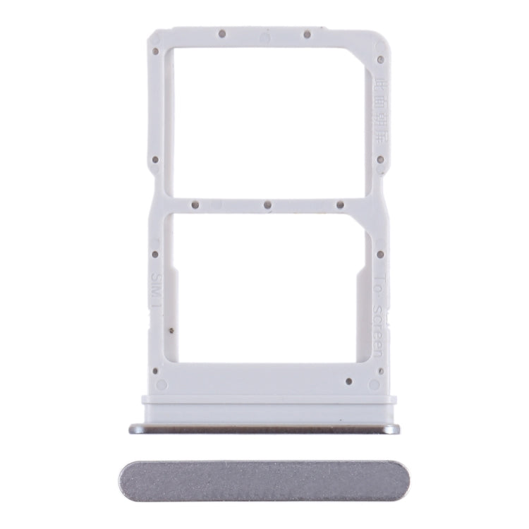 For Honor X8 SIM + SIM Card Tray (Silver) - Card Tray by buy2fix | Online Shopping UK | buy2fix