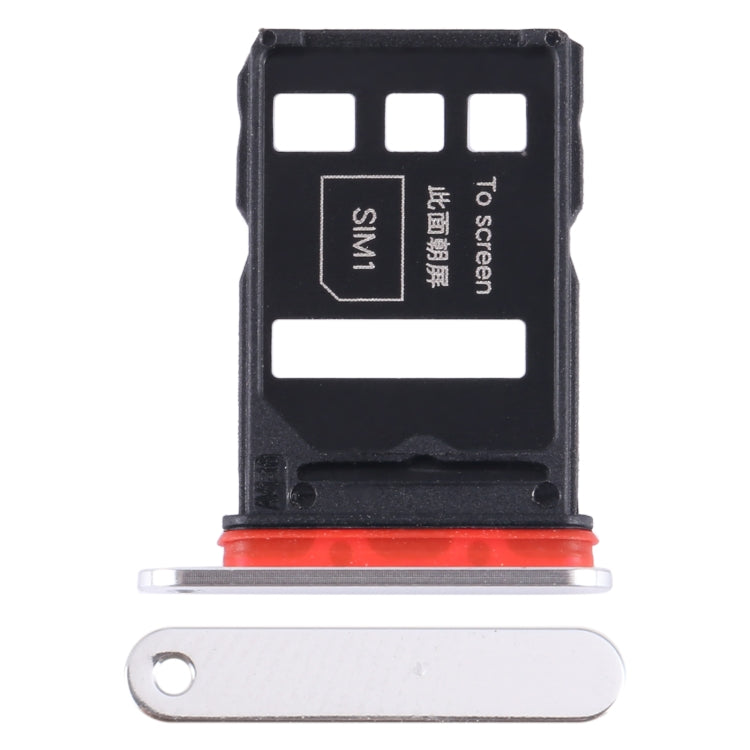 For Honor Magic4 SIM + SIM Card Tray (Silver) - Card Tray by buy2fix | Online Shopping UK | buy2fix