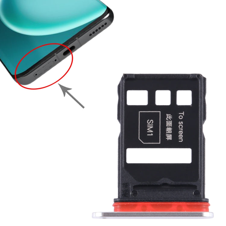 For Honor Magic4 SIM + SIM Card Tray (Silver) - Card Tray by buy2fix | Online Shopping UK | buy2fix