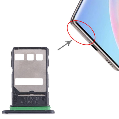 For Honor 60 SE SIM Card Tray (Black) - Card Tray by buy2fix | Online Shopping UK | buy2fix