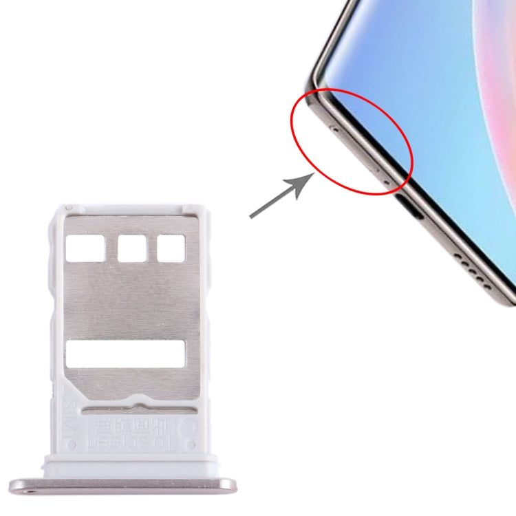 For Honor 60 SE SIM Card Tray (Gold) - Card Tray by buy2fix | Online Shopping UK | buy2fix
