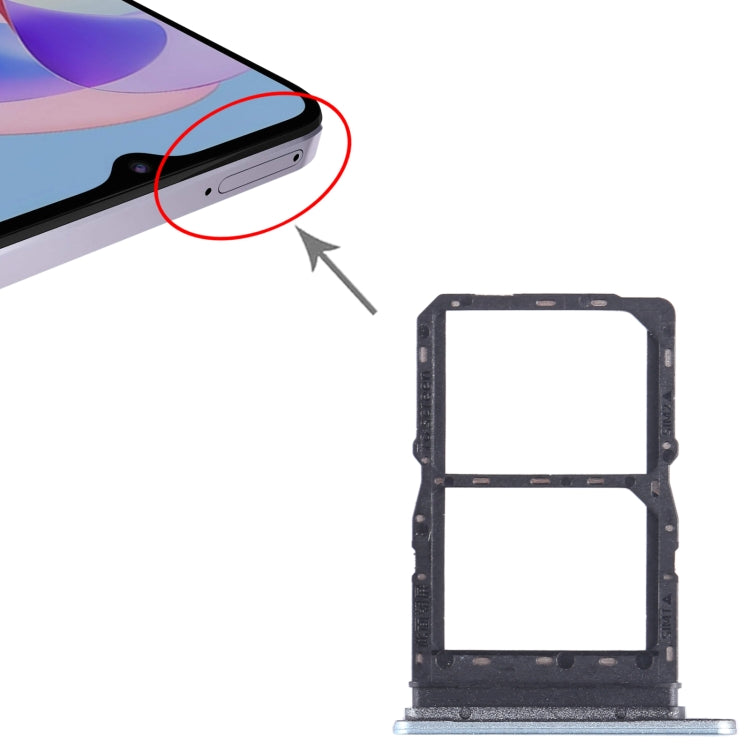 For Honor Play 40S SIM + SIM Card Tray (Green) - Card Tray by buy2fix | Online Shopping UK | buy2fix