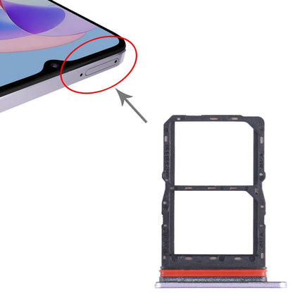 For Honor Play 40S SIM + SIM Card Tray (Purple) - Card Tray by buy2fix | Online Shopping UK | buy2fix