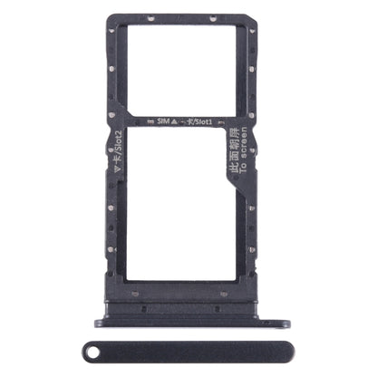 For Honor Play 20A SIM + SIM / Micro SD Card Tray (Black) - Card Tray by buy2fix | Online Shopping UK | buy2fix