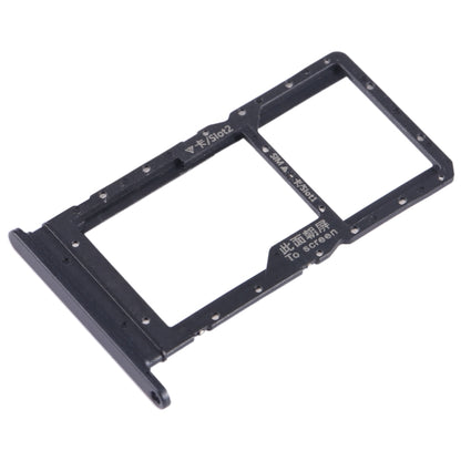 For Honor Play 20A SIM + SIM / Micro SD Card Tray (Black) - Card Tray by buy2fix | Online Shopping UK | buy2fix