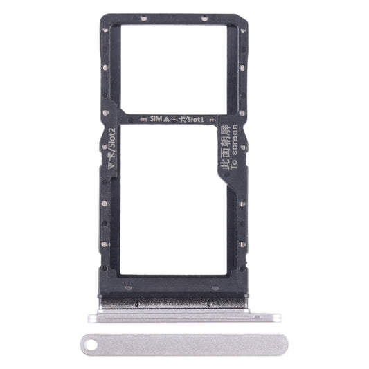 For Honor Play 20A SIM + SIM / Micro SD Card Tray (Silver) - Card Tray by buy2fix | Online Shopping UK | buy2fix