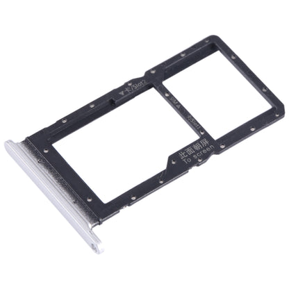 For Honor Play 20A SIM + SIM / Micro SD Card Tray (Silver) - Card Tray by buy2fix | Online Shopping UK | buy2fix