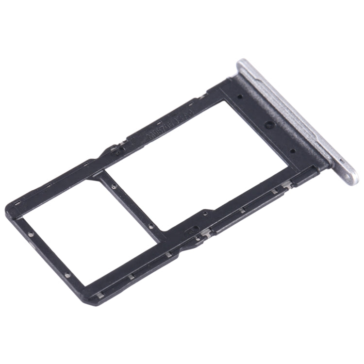 For Honor Play 20A SIM + SIM / Micro SD Card Tray (Silver) - Card Tray by buy2fix | Online Shopping UK | buy2fix