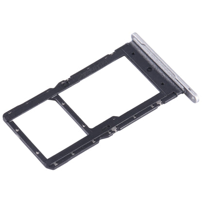 For Honor Play 20A SIM + SIM / Micro SD Card Tray (Silver) - Card Tray by buy2fix | Online Shopping UK | buy2fix