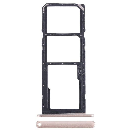 For Honor 20 SE SIM + SIM + Micro SD Card Tray (Gold) - Card Tray by buy2fix | Online Shopping UK | buy2fix
