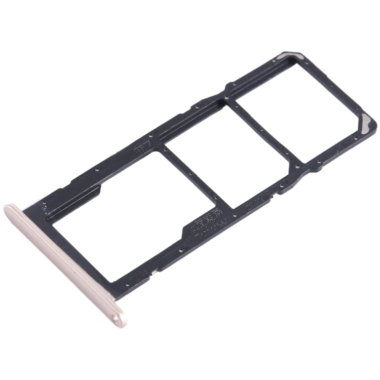 For Honor 20 SE SIM + SIM + Micro SD Card Tray (Gold) - Card Tray by buy2fix | Online Shopping UK | buy2fix