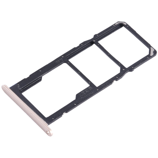 For Honor 20 SE SIM + SIM + Micro SD Card Tray (Gold) - Card Tray by buy2fix | Online Shopping UK | buy2fix