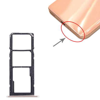 For Honor 20 SE SIM + SIM + Micro SD Card Tray (Gold) - Card Tray by buy2fix | Online Shopping UK | buy2fix