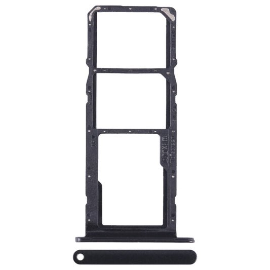 For Honor 10X Lite SIM + SIM + Micro SD Card Tray (Black) - Card Tray by buy2fix | Online Shopping UK | buy2fix