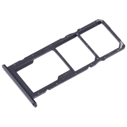 For Honor 10X Lite SIM + SIM + Micro SD Card Tray (Black) - Card Tray by buy2fix | Online Shopping UK | buy2fix