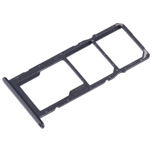 For Honor 10X Lite SIM + SIM + Micro SD Card Tray (Black) - Card Tray by buy2fix | Online Shopping UK | buy2fix