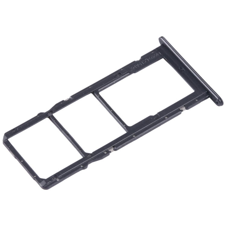 For Honor 10X Lite SIM + SIM + Micro SD Card Tray (Black) - Card Tray by buy2fix | Online Shopping UK | buy2fix