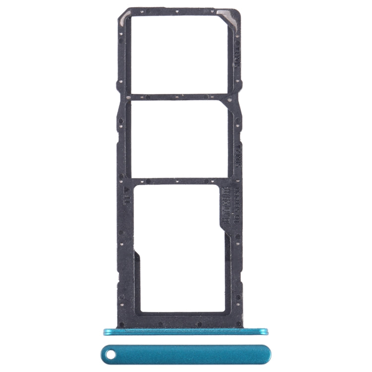 For Honor 10X Lite SIM + SIM + Micro SD Card Tray (Green) - Card Tray by buy2fix | Online Shopping UK | buy2fix