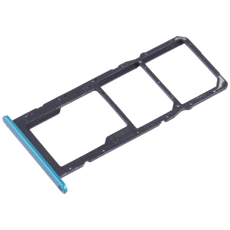For Honor 10X Lite SIM + SIM + Micro SD Card Tray (Green) - Card Tray by buy2fix | Online Shopping UK | buy2fix