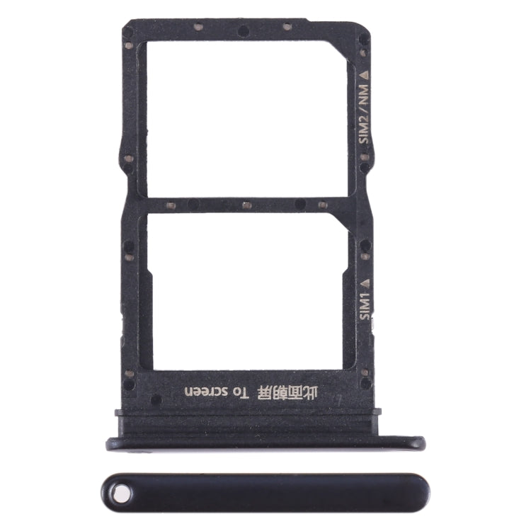 For Honor X10 Pro SIM + SIM / NM Card Tray (Black) - Card Tray by buy2fix | Online Shopping UK | buy2fix