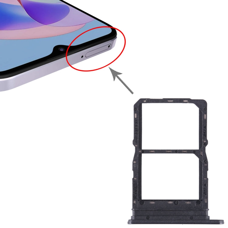 For Honor Play 40 SIM + SIM Card Tray (Black) - Card Tray by buy2fix | Online Shopping UK | buy2fix