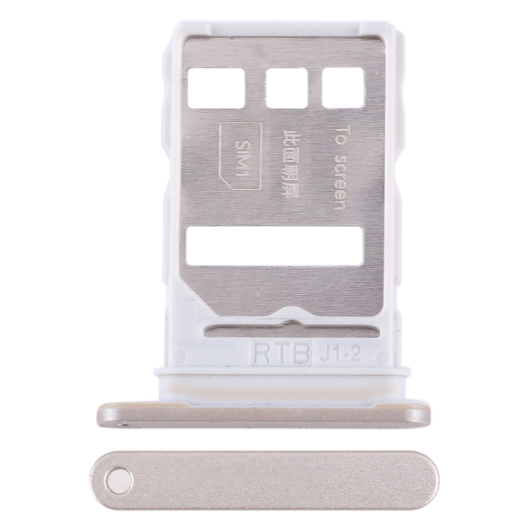 For Honor 90 Pro SIM + SIM Card Tray (Gold) - Card Tray by buy2fix | Online Shopping UK | buy2fix