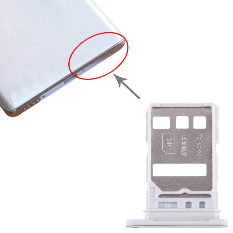 For Honor 90 SIM + SIM Card Tray (Gold) - Card Tray by buy2fix | Online Shopping UK | buy2fix