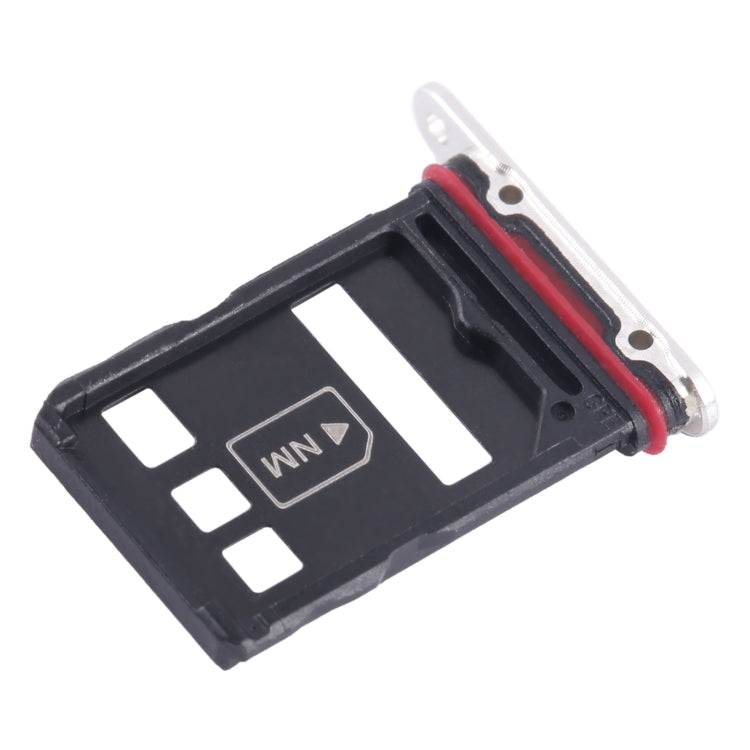 For Honor Magic5 Ultimate SIM + NM Card Tray (Silver) - Card Tray by buy2fix | Online Shopping UK | buy2fix