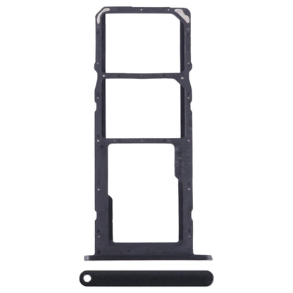 For Honor X10 Lite SIM + SIM + Micro SD Card Tray (Black) - Card Tray by buy2fix | Online Shopping UK | buy2fix