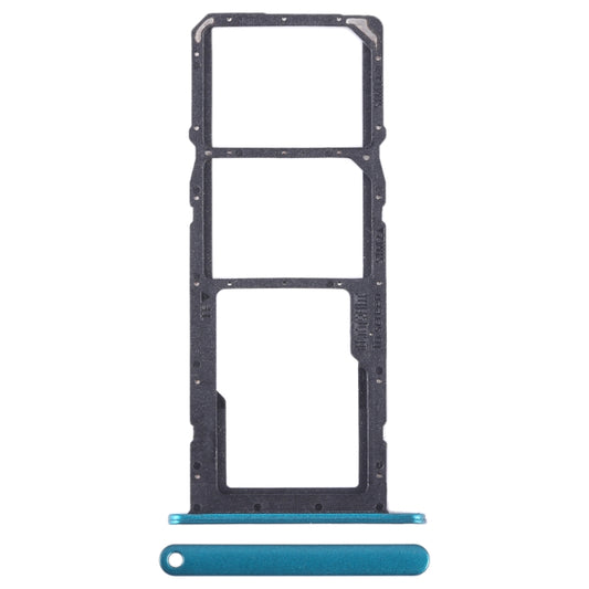 For Honor X10 Lite SIM + SIM + Micro SD Card Tray (Green) - Card Tray by buy2fix | Online Shopping UK | buy2fix