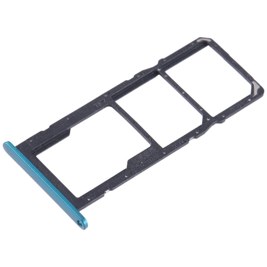 For Honor X10 Lite SIM + SIM + Micro SD Card Tray (Green) - Card Tray by buy2fix | Online Shopping UK | buy2fix
